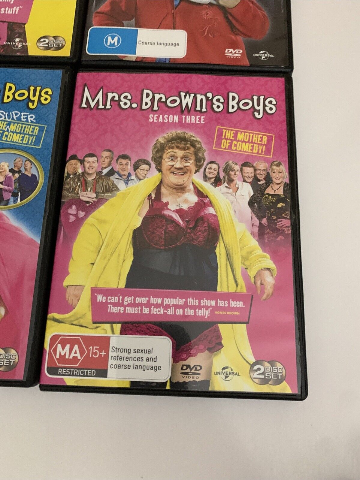 Mrs. Brown's Boys Big Box : Series 1-3 Complete + Christmas (DVD) Region 4