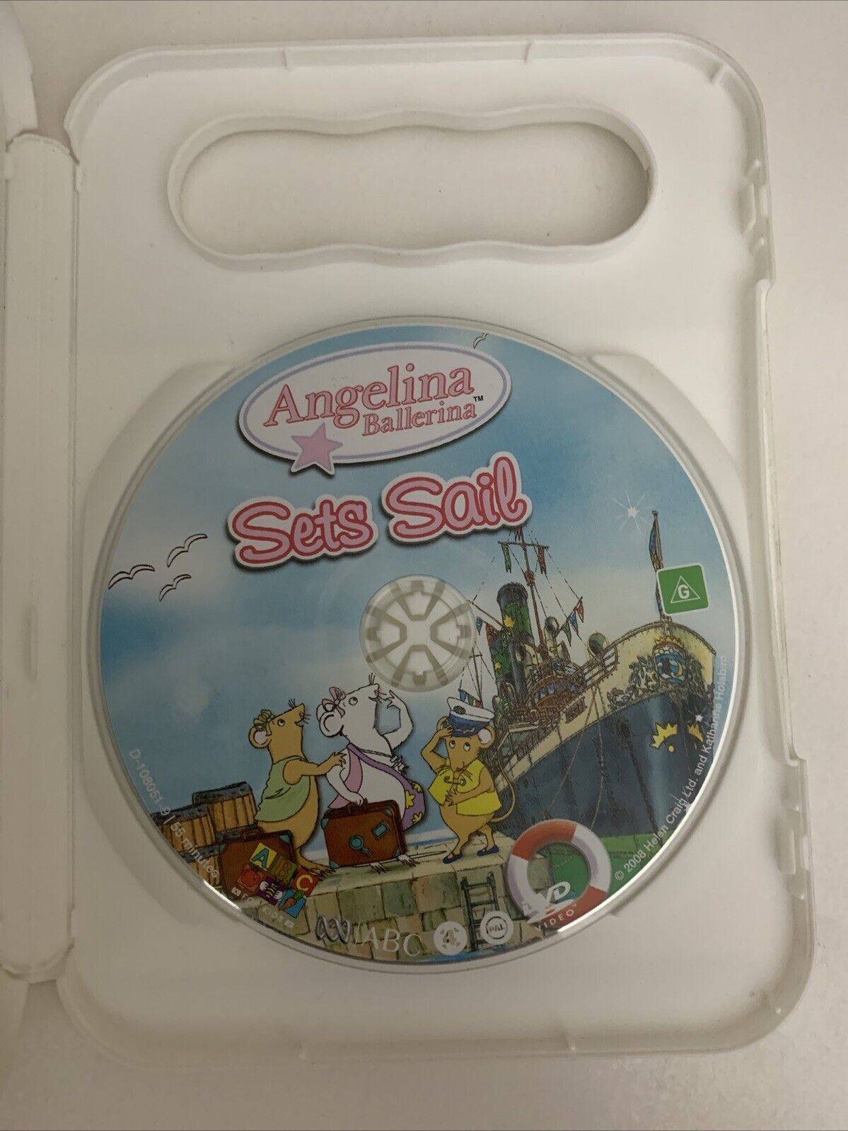 Angelina Ballerina Sets Sail (DVD, 2001) Animation Region 4