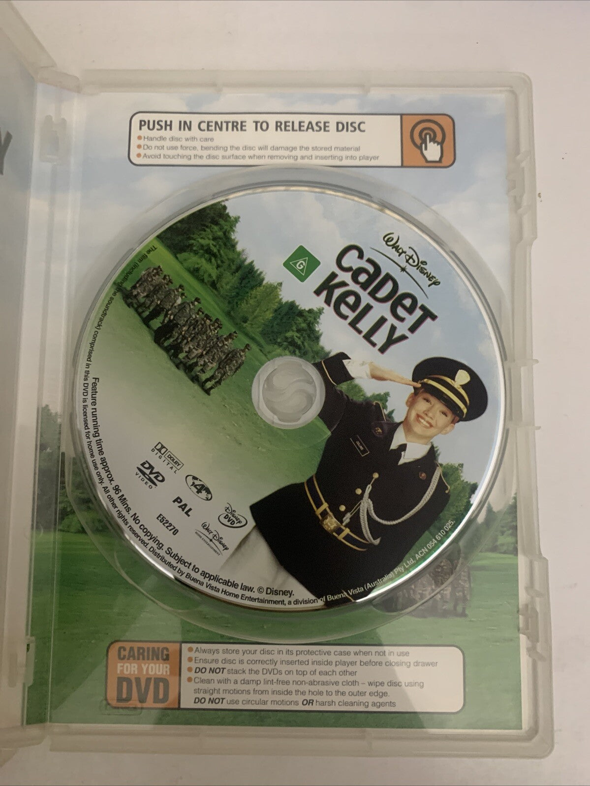 Cadet Kelly (DVD, 2002) Hilary Duff Disney Film Region 4