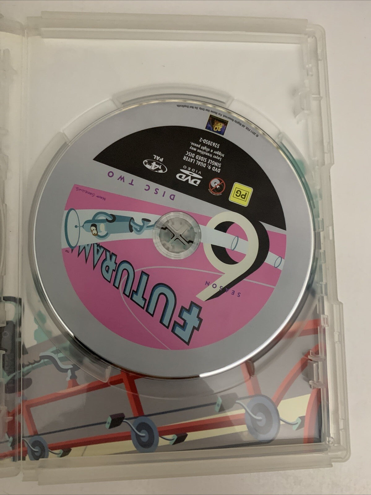 Futurama : Season 6 (DVD, 2011, 2-Disc) Animation Region 4