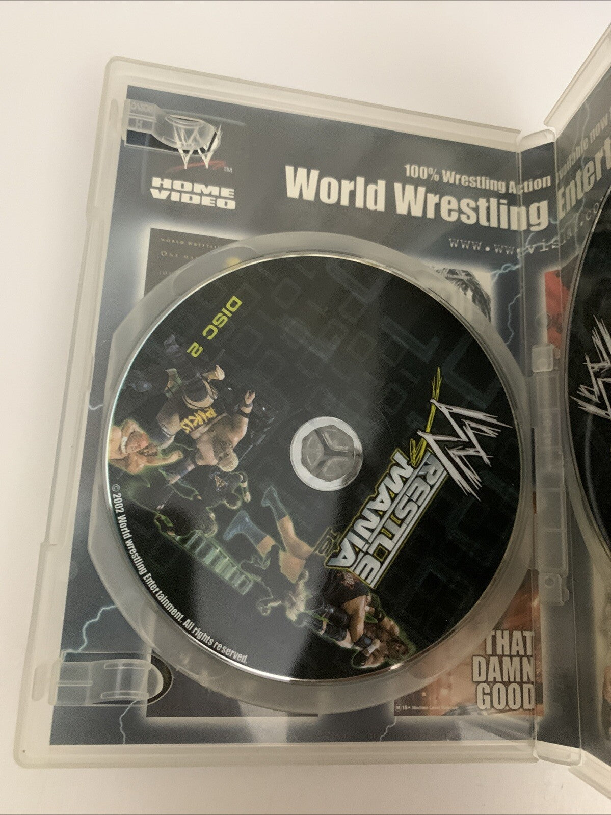 WWE Wrestlemania 16 (DVD, 2000) Pro Wrestling All Regions