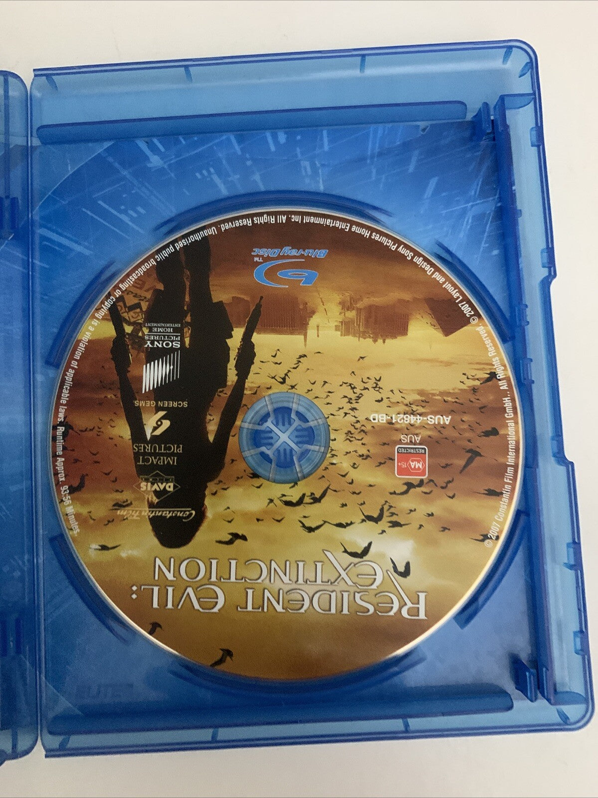 Resident Evil Extinction (Blu-ray, 2007) Milla Jovovich All Regions
