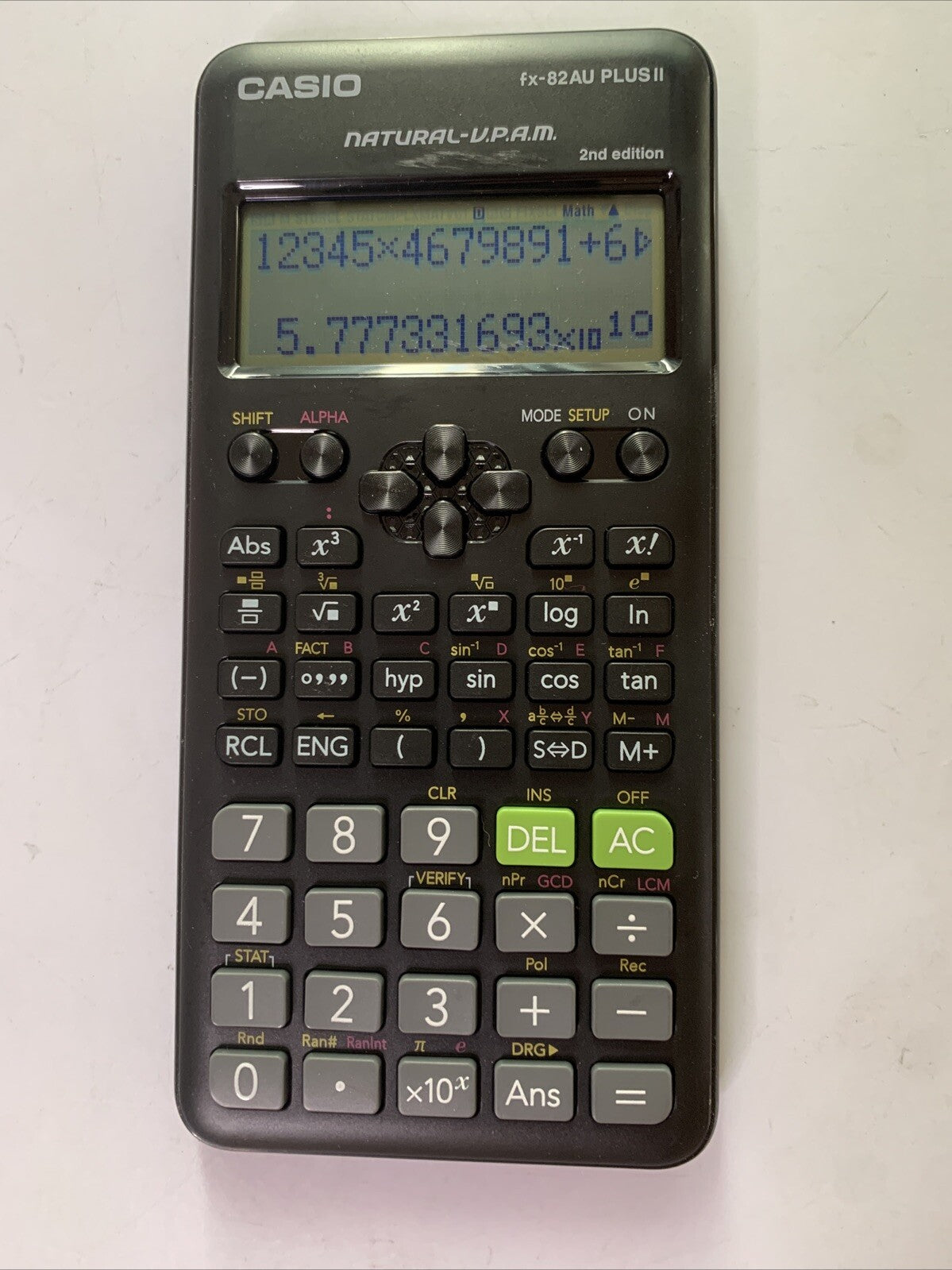Casio fx-82AU PLUS II 2nd Edition Scientific Calculator