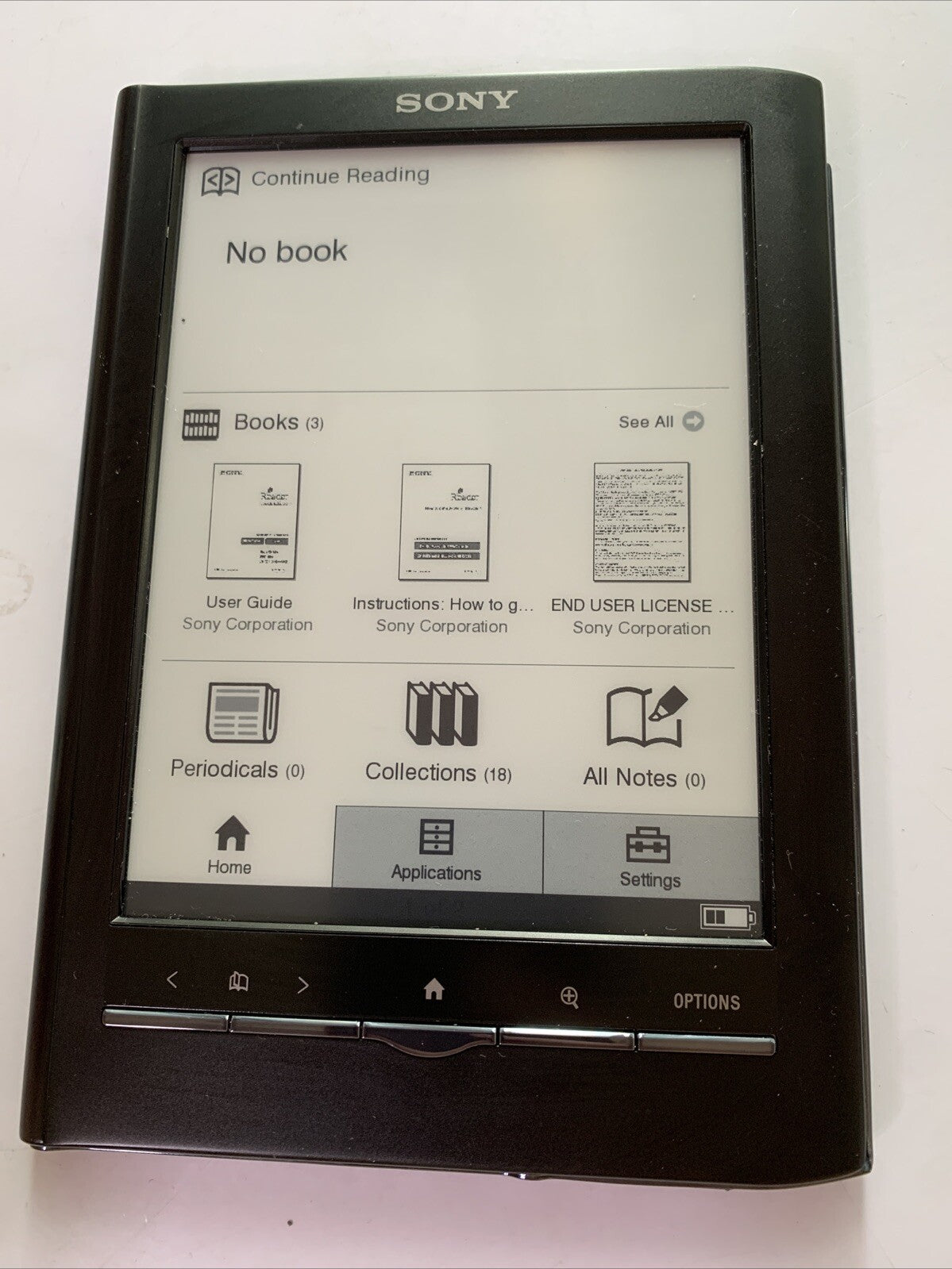 Sony Digital Book Reader 6-inch E Ink 2GB eReader WiFi Stylus Pen PRS-650