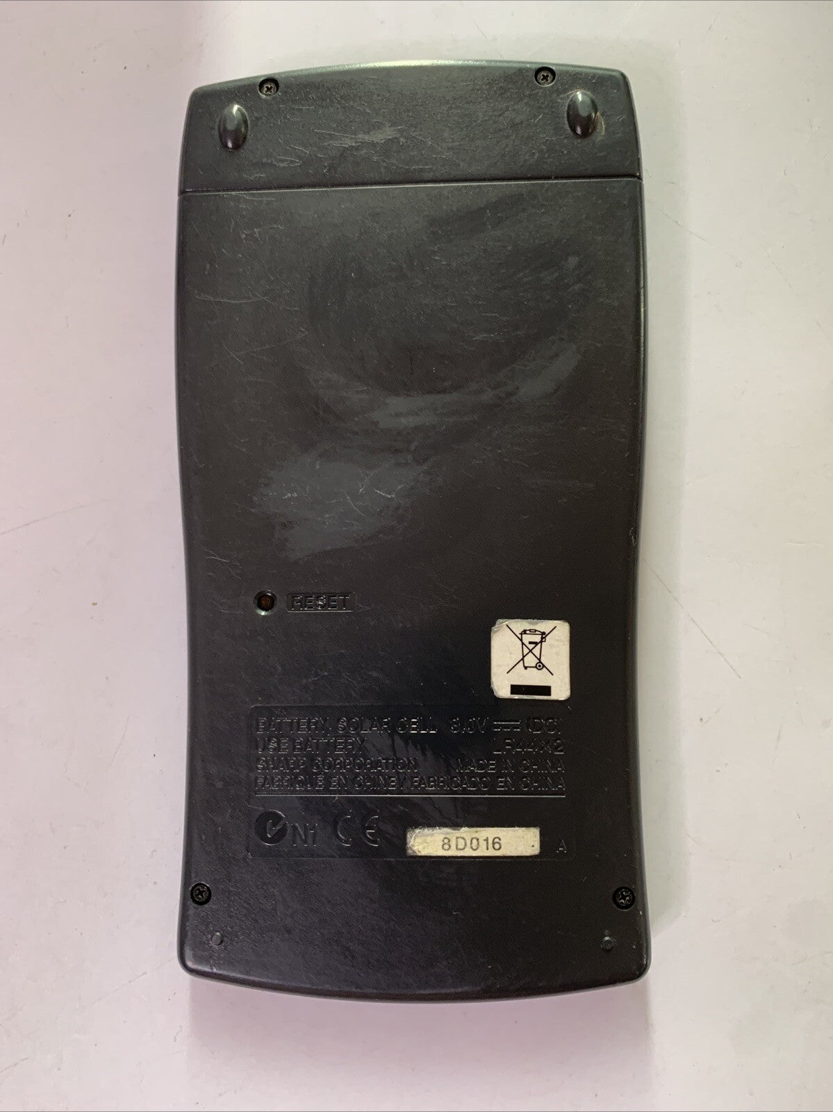 Sharp EL-520W Scientific Solar Powered Calculator