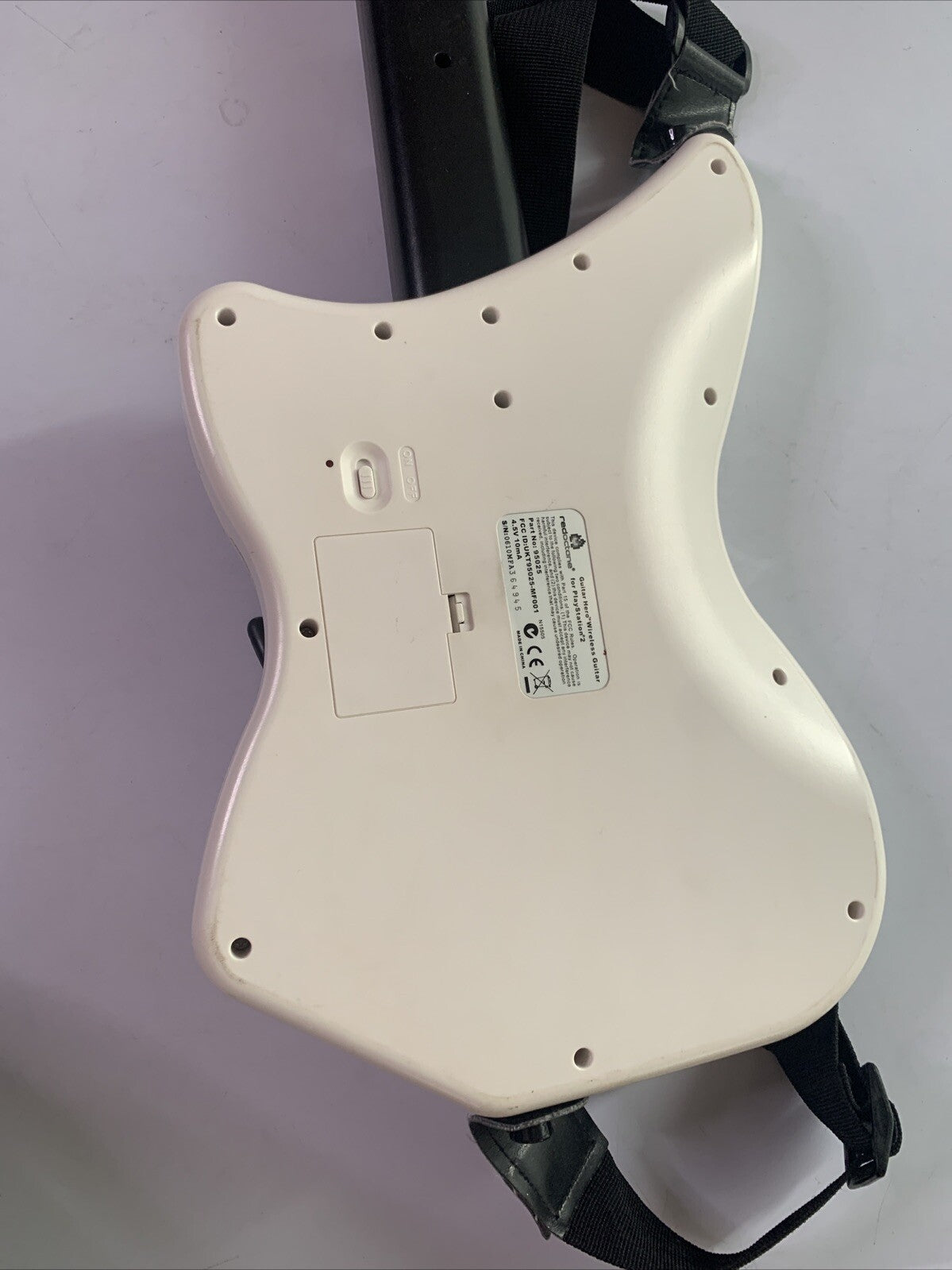 Official Guitar Hero Wireless Guitar For PlayStation 2 PS2 *No Dongle