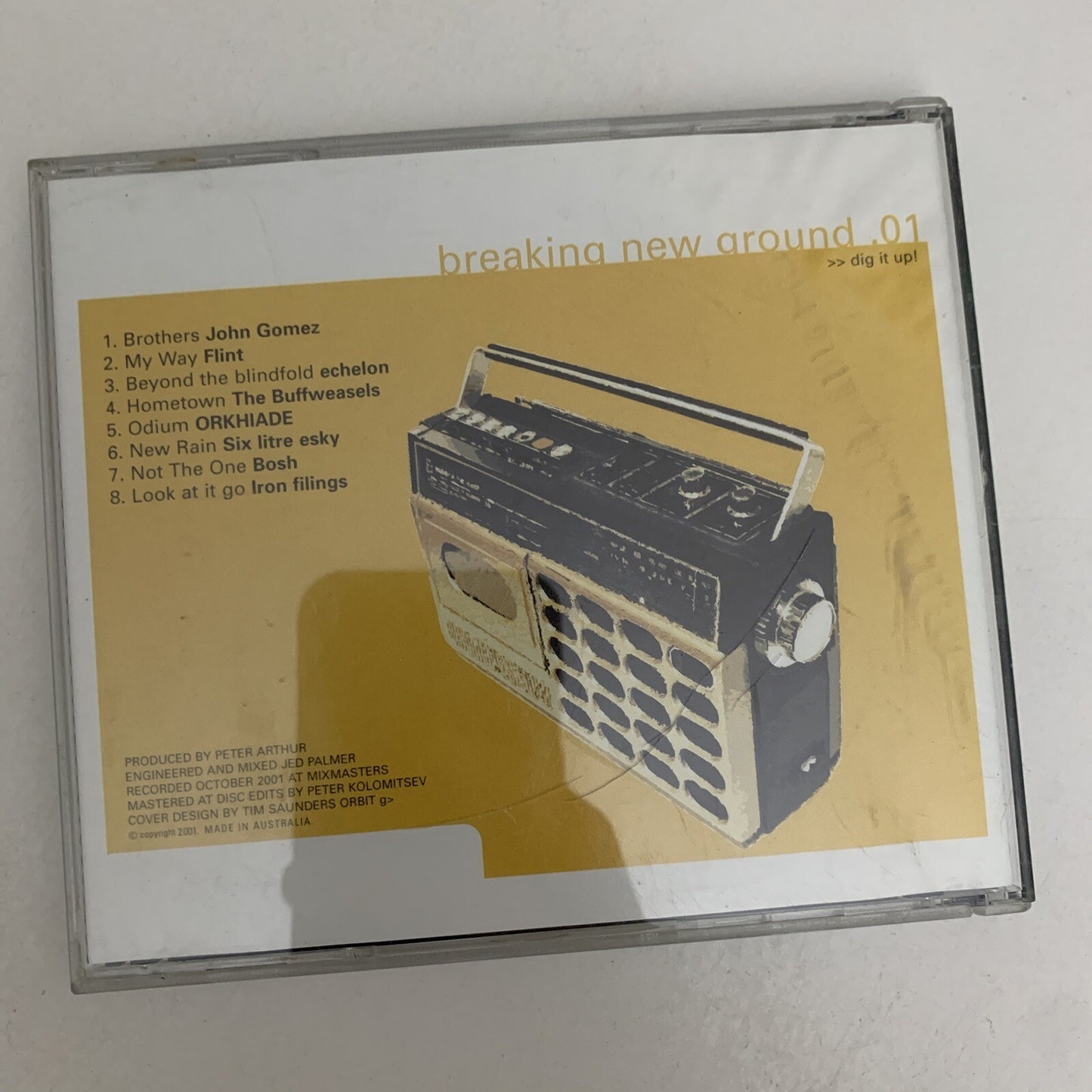 Breaking New Ground .01 – Dig It Up! (CD, 2001) Album Australia