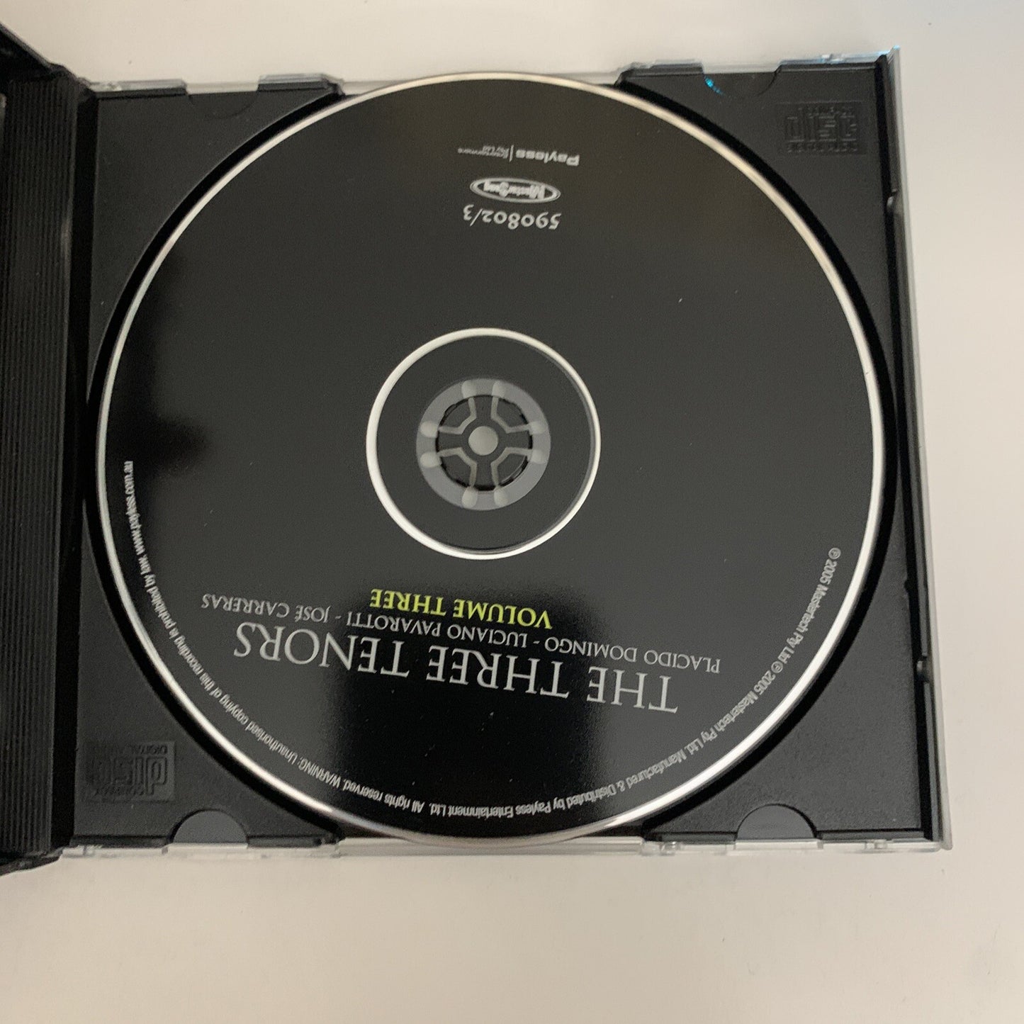 The Three Tenors Pavarotti / Carreras / Domingo (CD, 2005, 3-Disc) Album