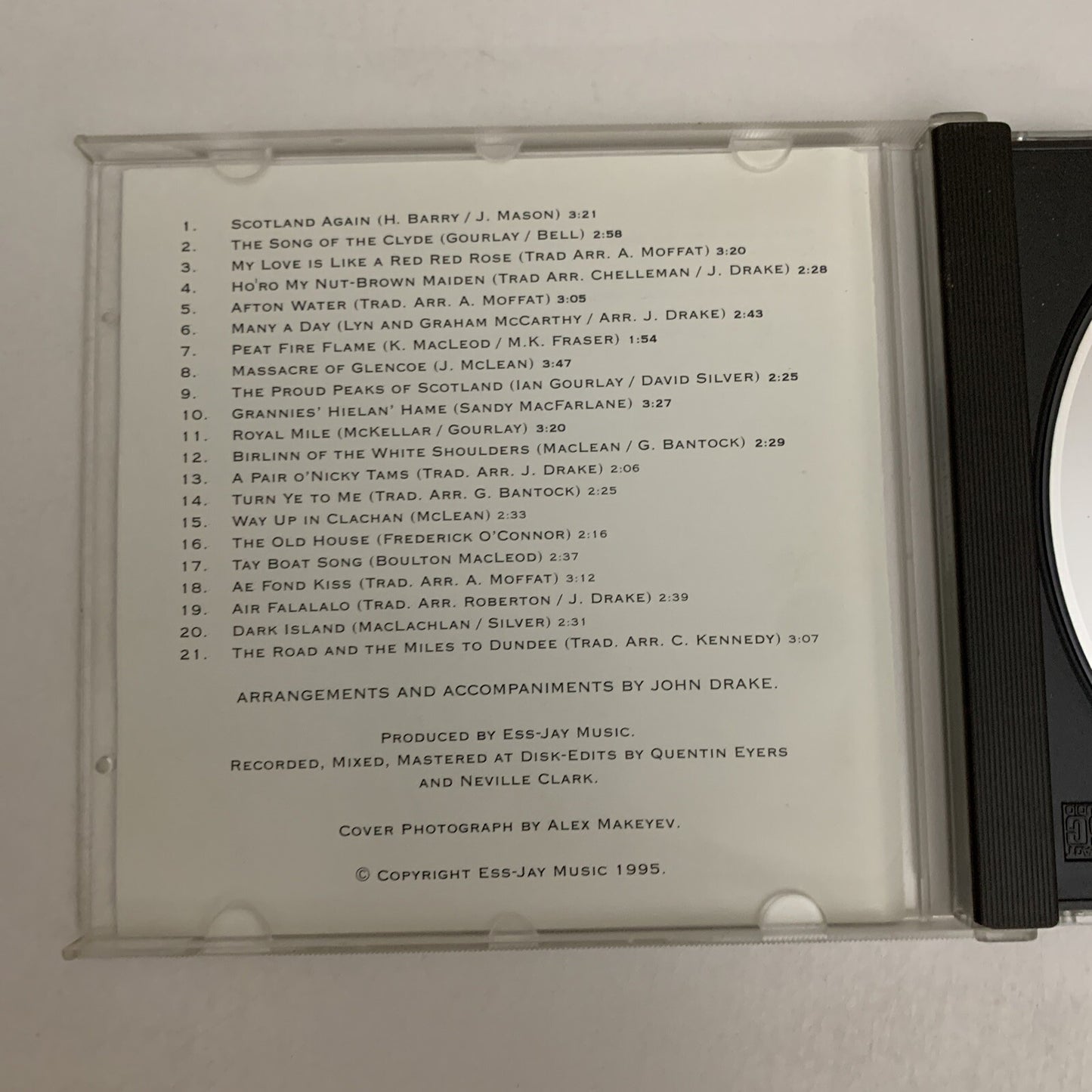 Scotland By Request by Sam Cunningham & John Drake (CD, 1995) Album