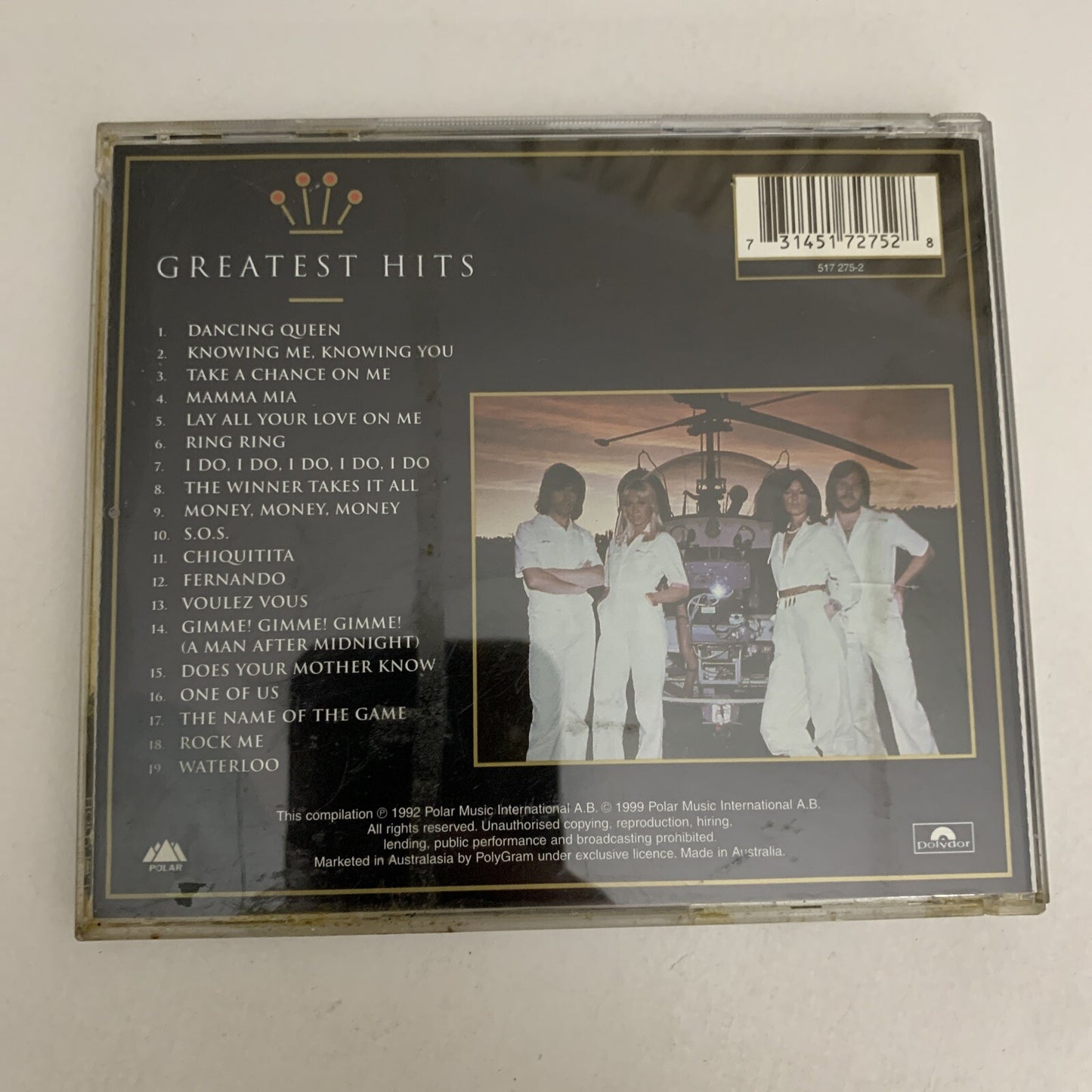 ABBA – Gold (Greatest Hits) (CD, 1999) Album