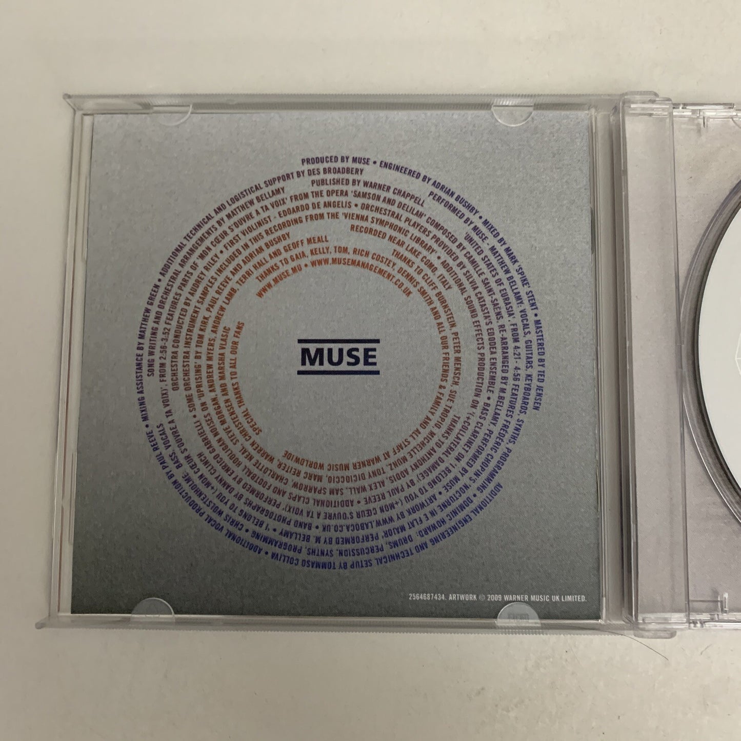 Muse – The Resistance (CD, 2009) Album