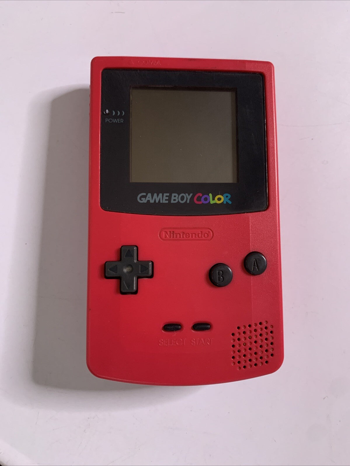 Nintendo Game Boy Color Berry Red Console Genuine Made in Japan