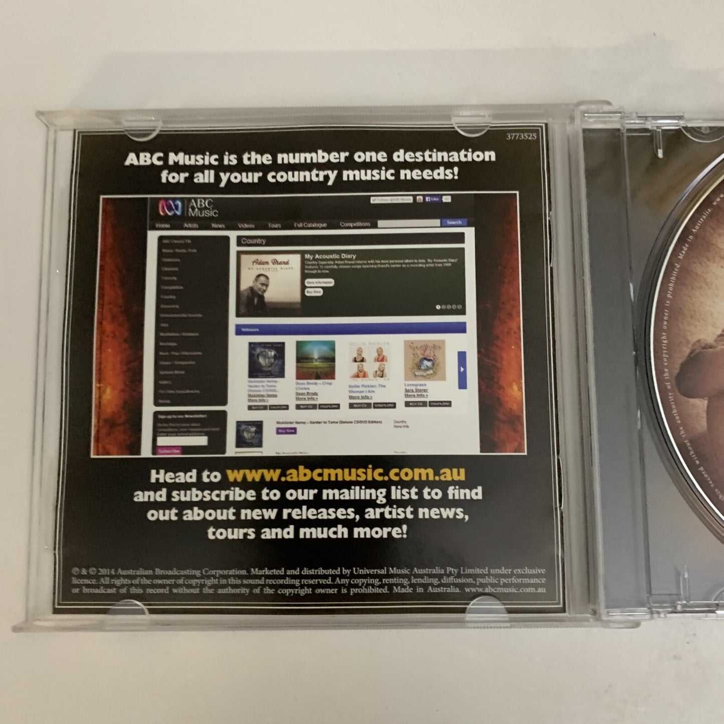 Saturday Night Country Volume 4 (CD, 2014) Catherine Britt Various ABC Music