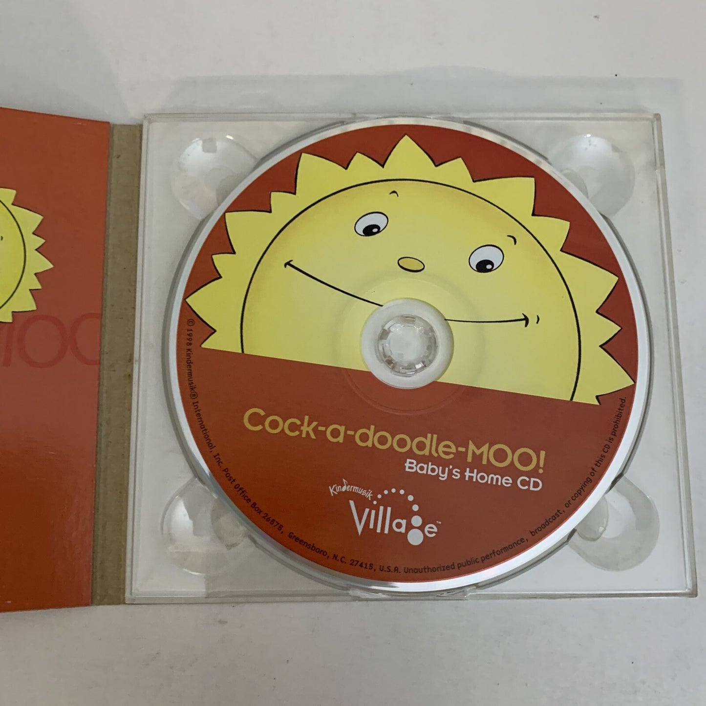 Cock-A-Doodle-Moo! (CD, 1998) Album Kindermuzik Village Baby's Home CD