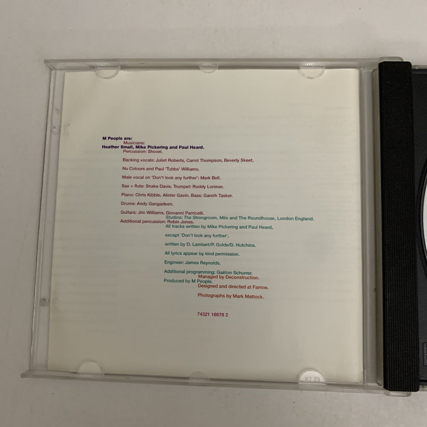 M People – Elegant Slumming (CD, 1993) Album