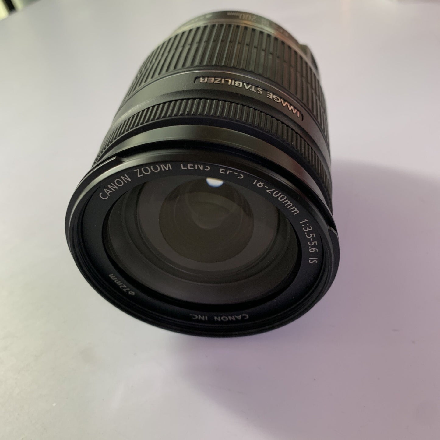 Canon Zoom Lens EF-S 18-200mm 1:3.5-5.6 IS 72mm Image Stabiliser