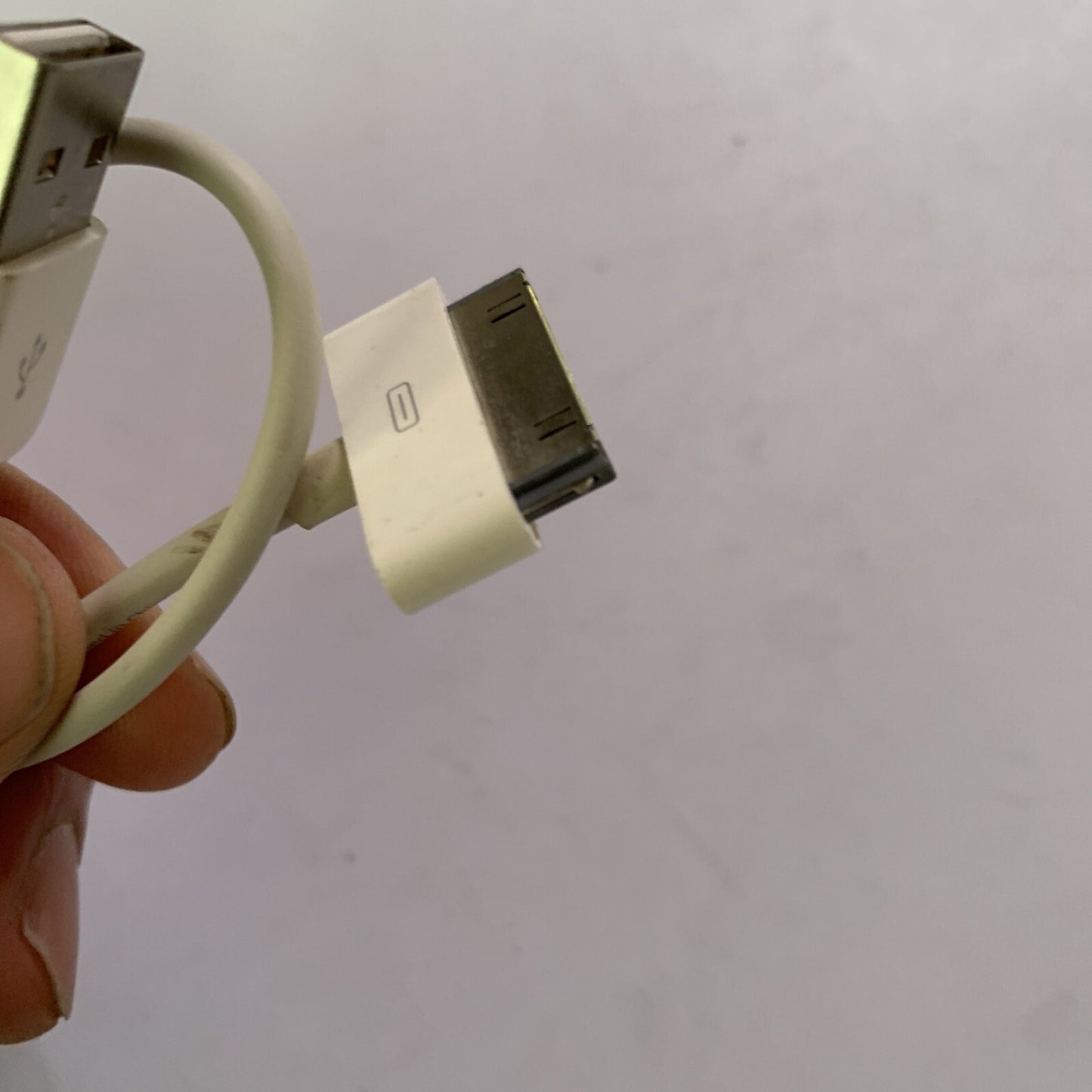 Genuine Apple iPod USB Power Adapter Wall Charger A1205 + 30 Pin Apple Cable