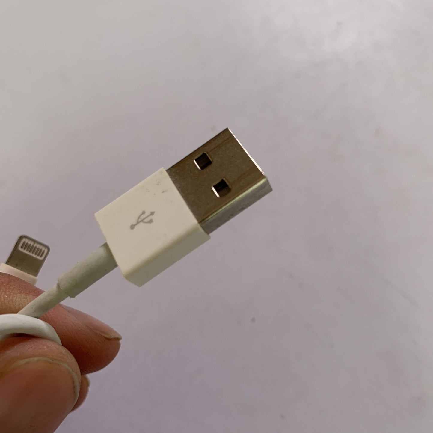 Genuine Apple 1357 10W USB Wall Charger + Lighting Cable
