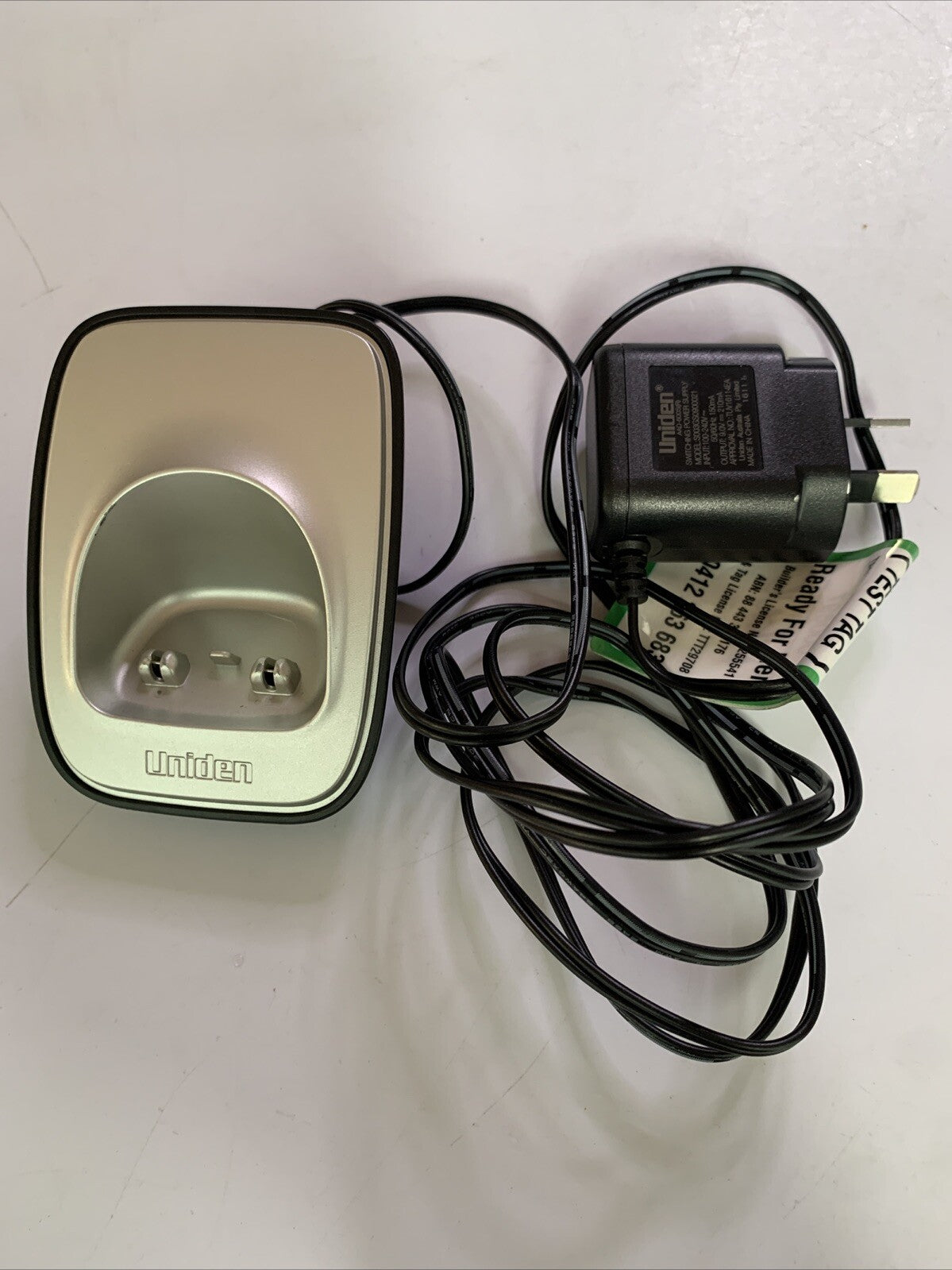 Uniden DECT3015 Handset + Cordless Extension Charger AAD-600S(R) *No Battery