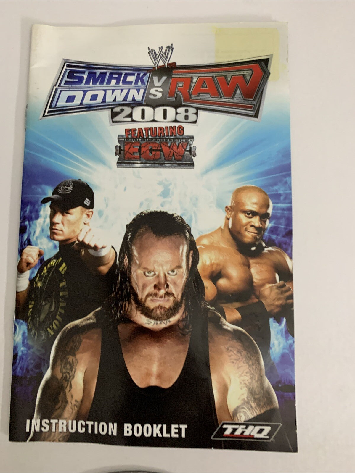Smackdown Vs Raw 2008 Featuring ECW PS2 Sony PlayStation 2 PAL Game Complete