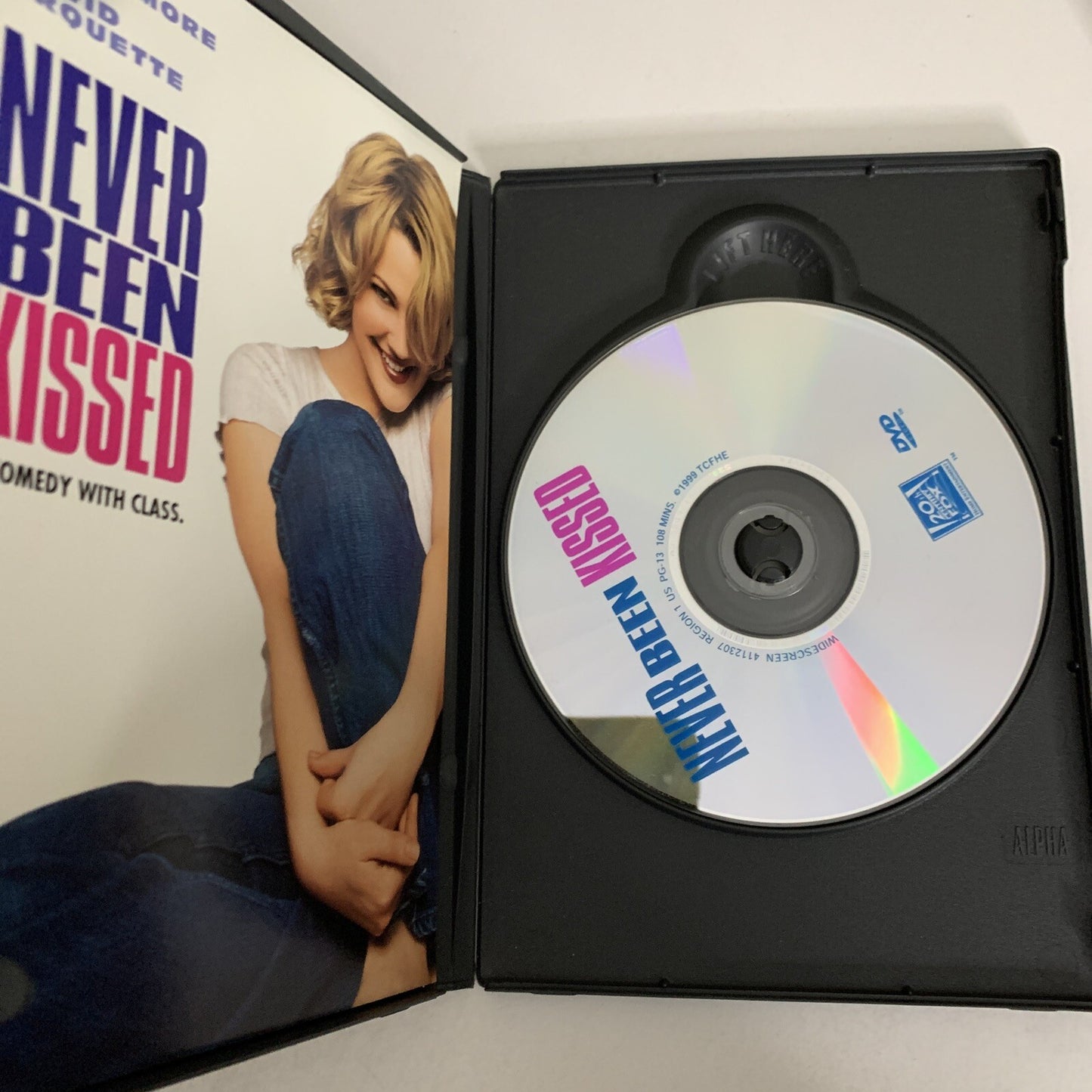 Never Been Kissed (DVD, 1999) Drew Barrymore Region 1