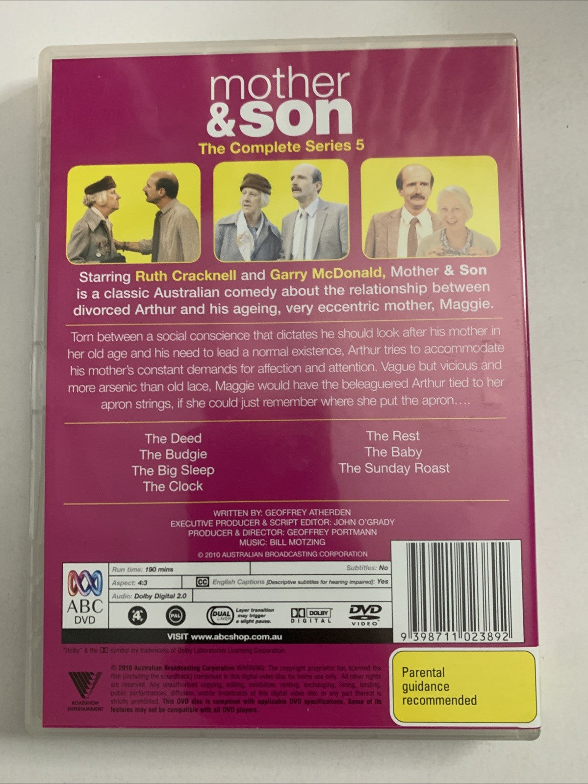 Mother & Son : Series 5 (DVD, 1984) ABC Comedy Region 4