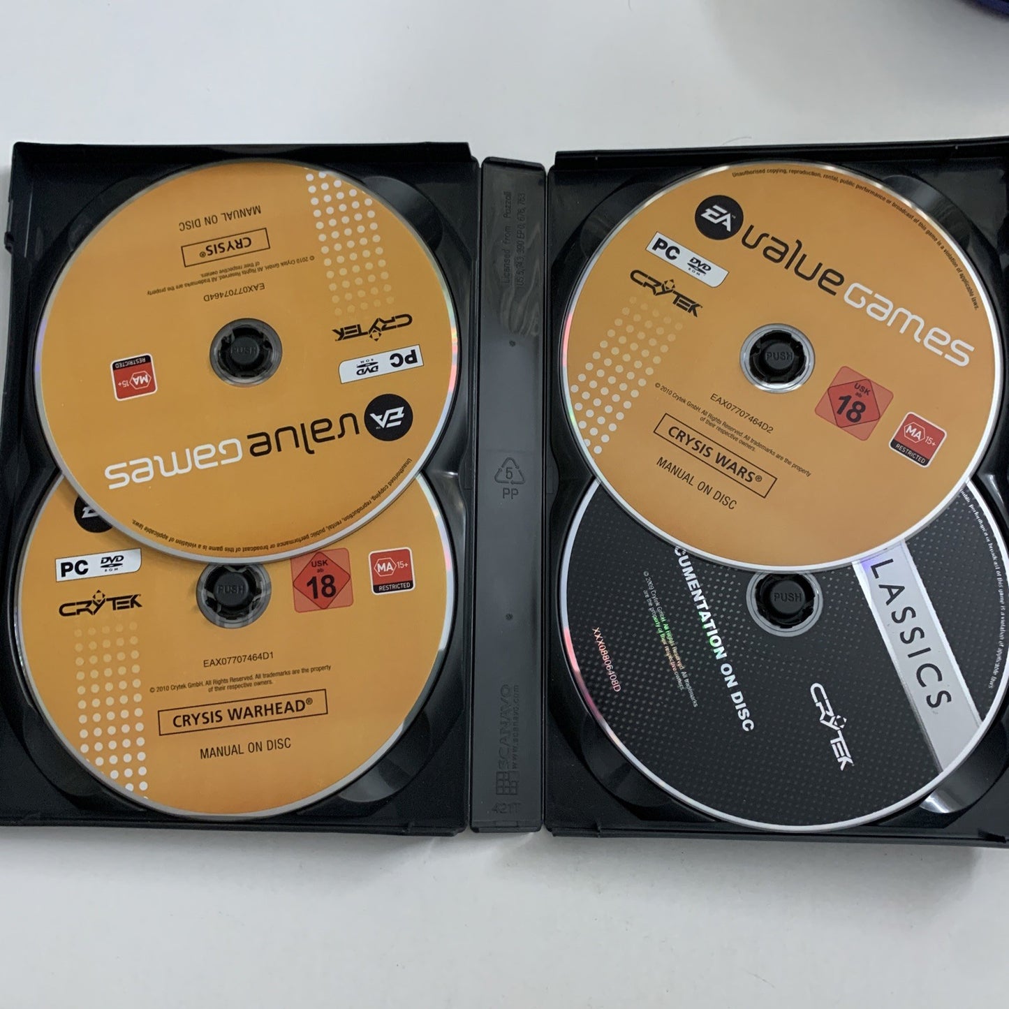 Crysis Maximum Edition PC DVD 4-Disc Windows Shooter 2009 Game