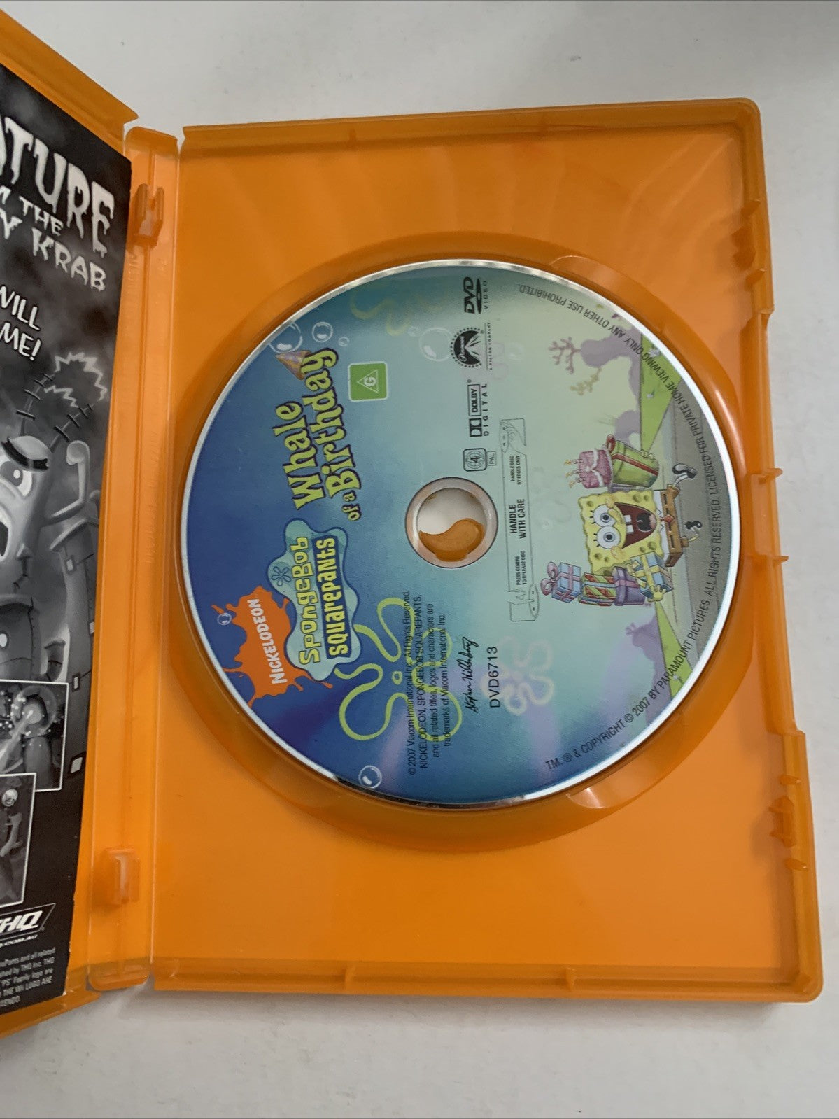 SpongeBob SquarePants : Whale Of A Birthday (DVD, 1999) Region 4