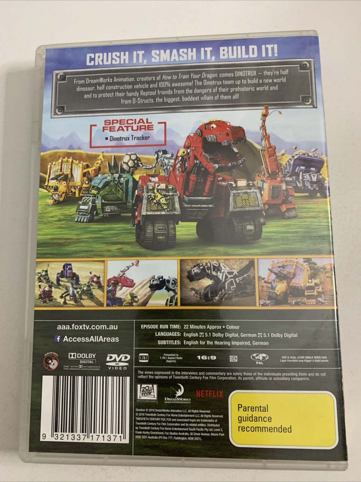 Dinotrux : Reptool Rescue (DVD, 2015) Animation Region 4