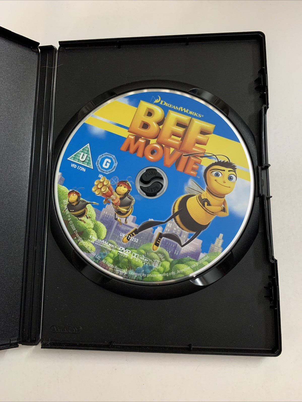 Bee Movie (DVD, 2007) DreamWorks Animation Region 2