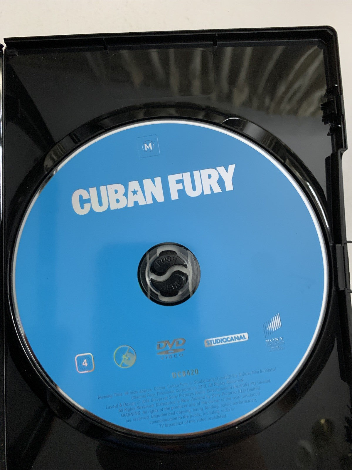 Cuban Fury (DVD, 2014) Rashida Jones, Chris O'dowd, Nick Frost Region 4
