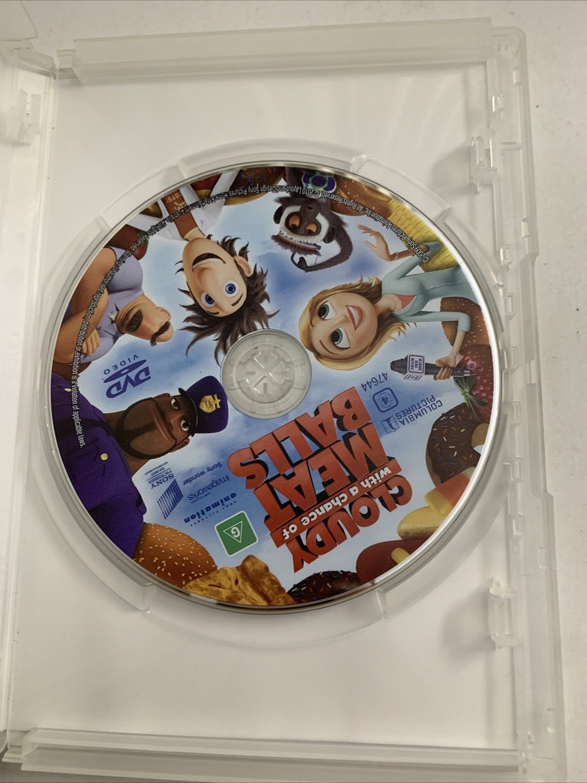 Cloudy With A Chance Of Meatballs (DVD, 2009) Animation Region 4
