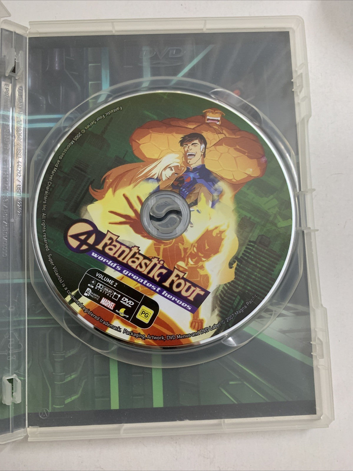 Fantastic Four World's Greatest Heroes : Volume 2 (DVD, 1994) Animation Region 4