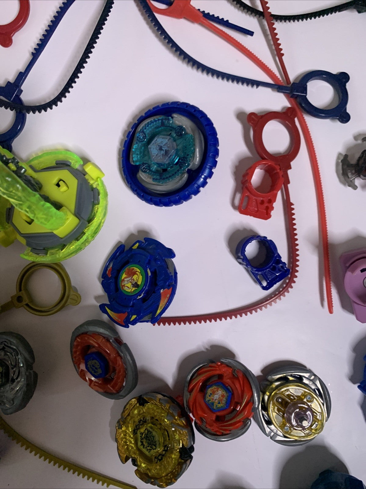 Bulk Lot Beyblade Spinning Tops & Launchers Various