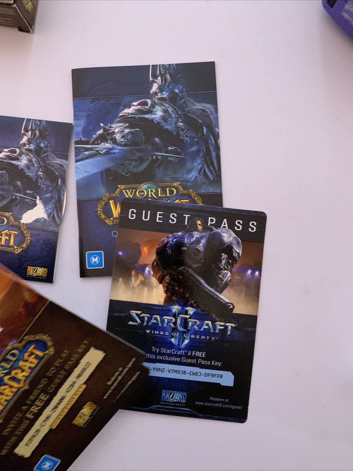 World Of Warcraft PC Game Blizzard Box Set With Beginners Guide