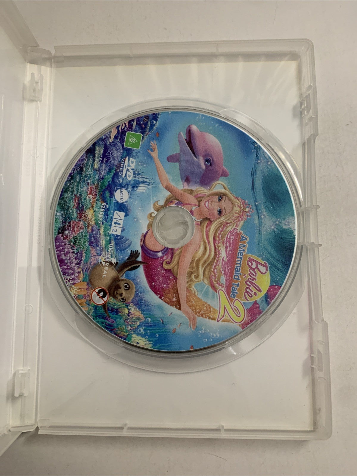 Barbie In A Mermaid Tale 2 (DVD, 2011) Animated Film Region 4 &2