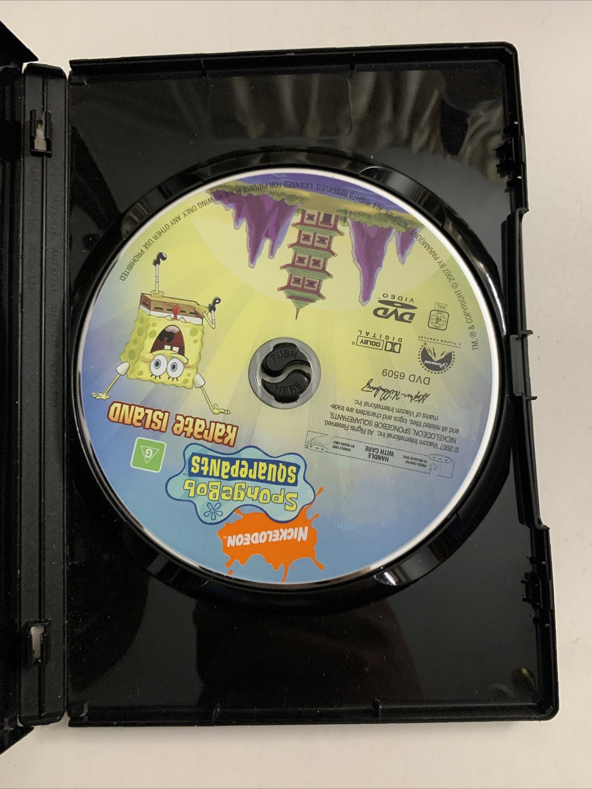 SpongeBob SquarePants Karate Island (DVD, 2006) Animation Region 4