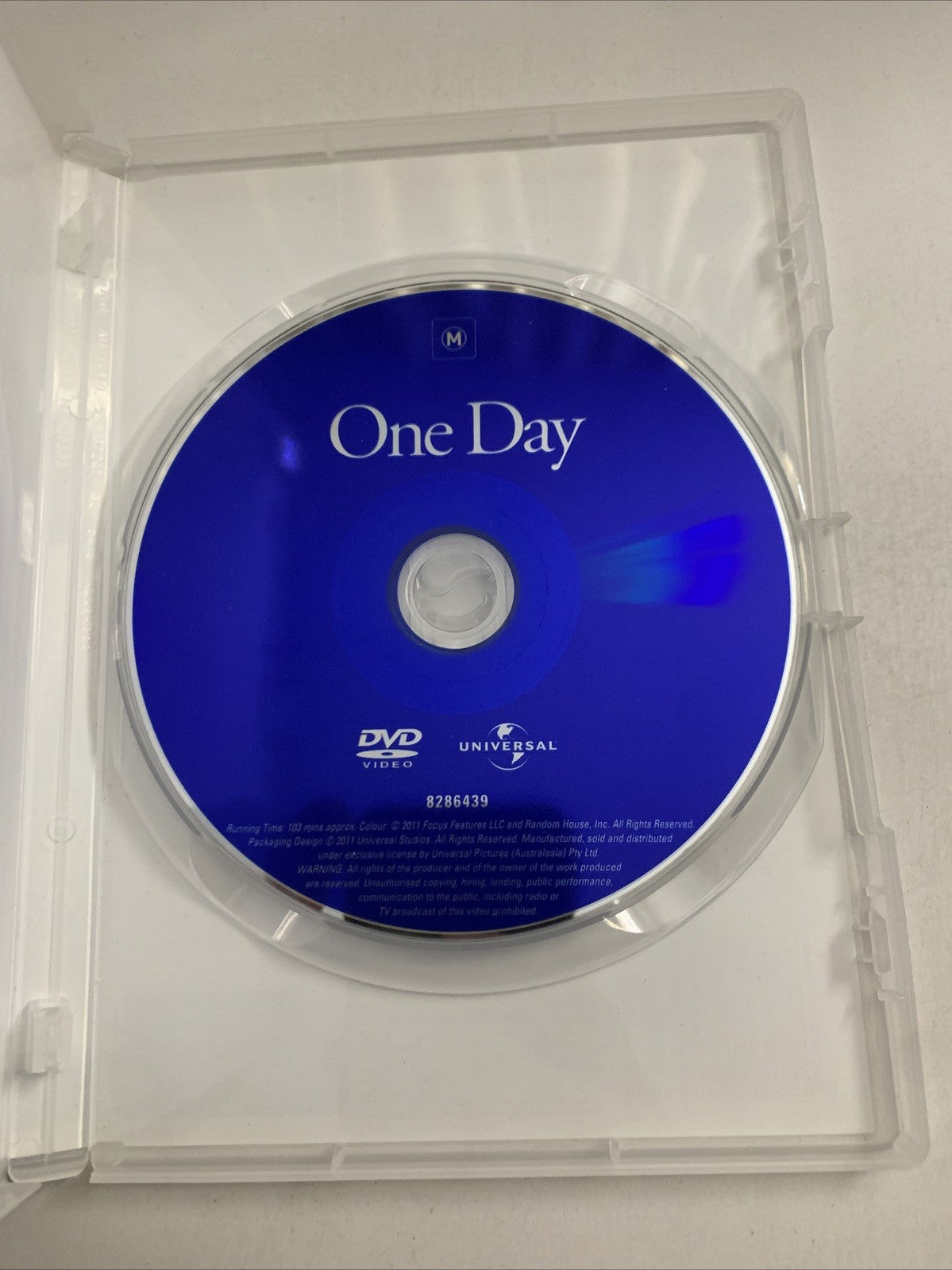 One Day (DVD, 2011) Jim Sturgess, Anne Hathaway Region 4