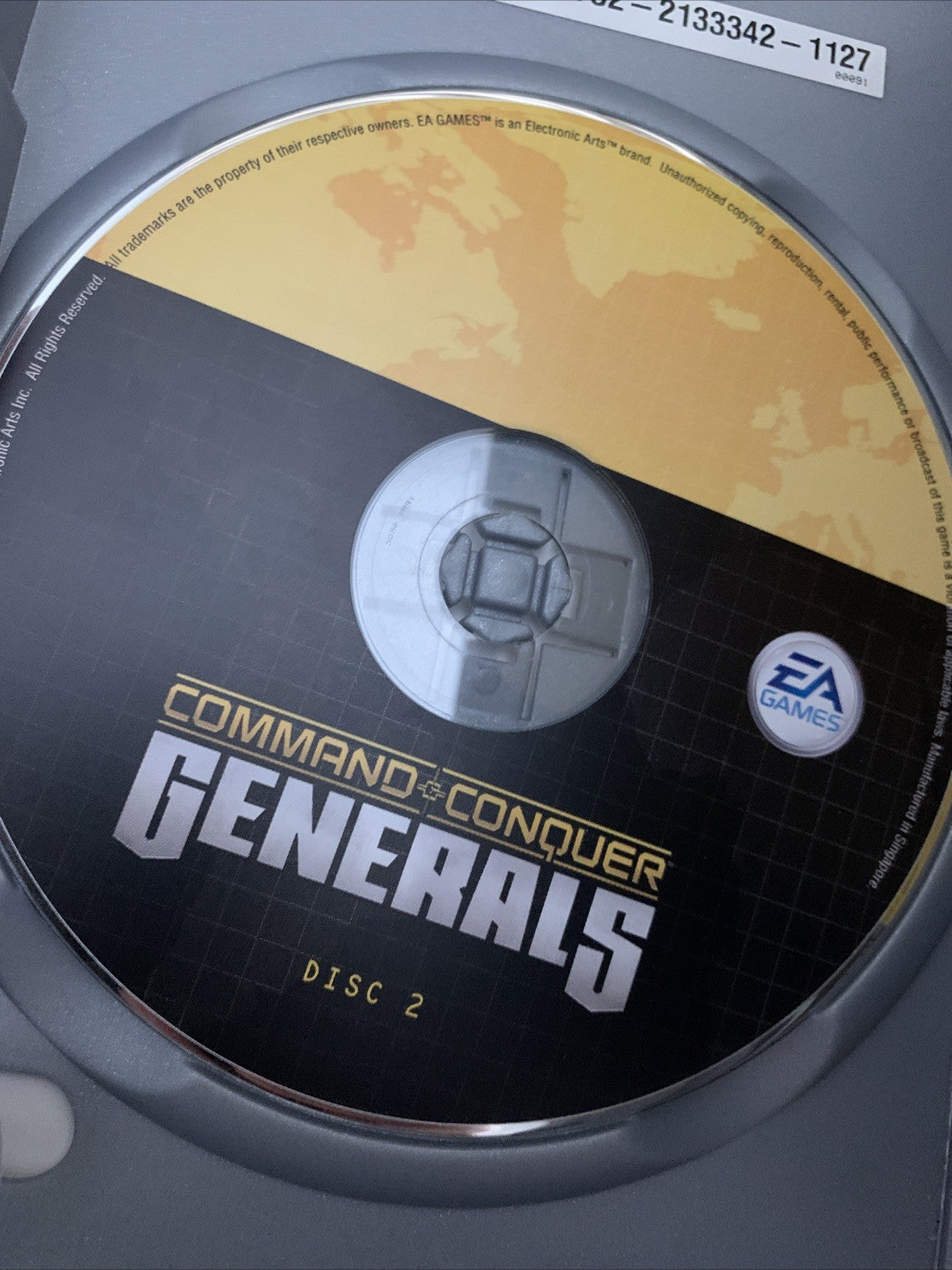 Command & Conquer Generals PC DVD-ROM Windows Real Time Strategy Game