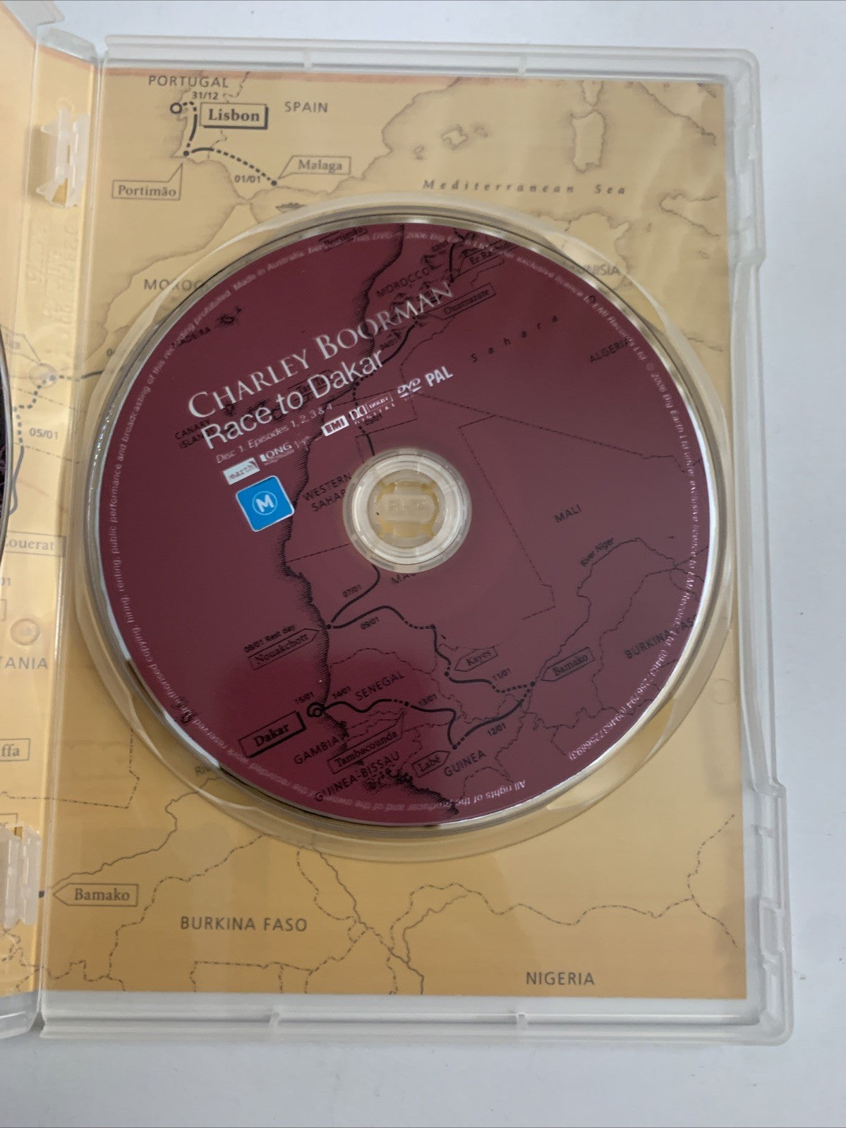 Charley Boorman Race To Dakar (DVD, 2006) 2-Disc All Regions