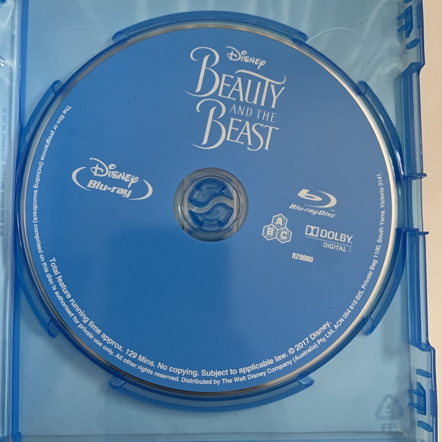 Beauty And The Beast (Blu-ray, 2017) Ewan McGregor, Ian McKellen, Emma Watson