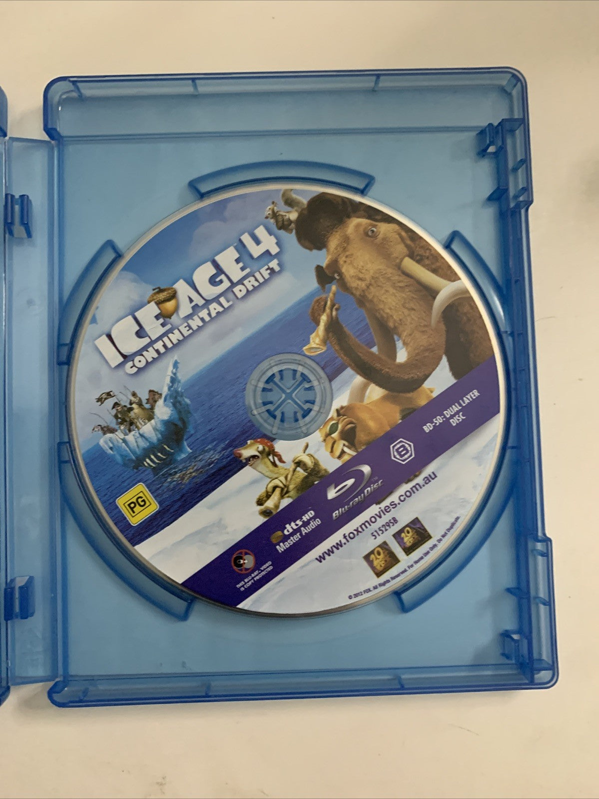 Ice Age 4: Continental Drift (Blu-ray, 2012) Region B