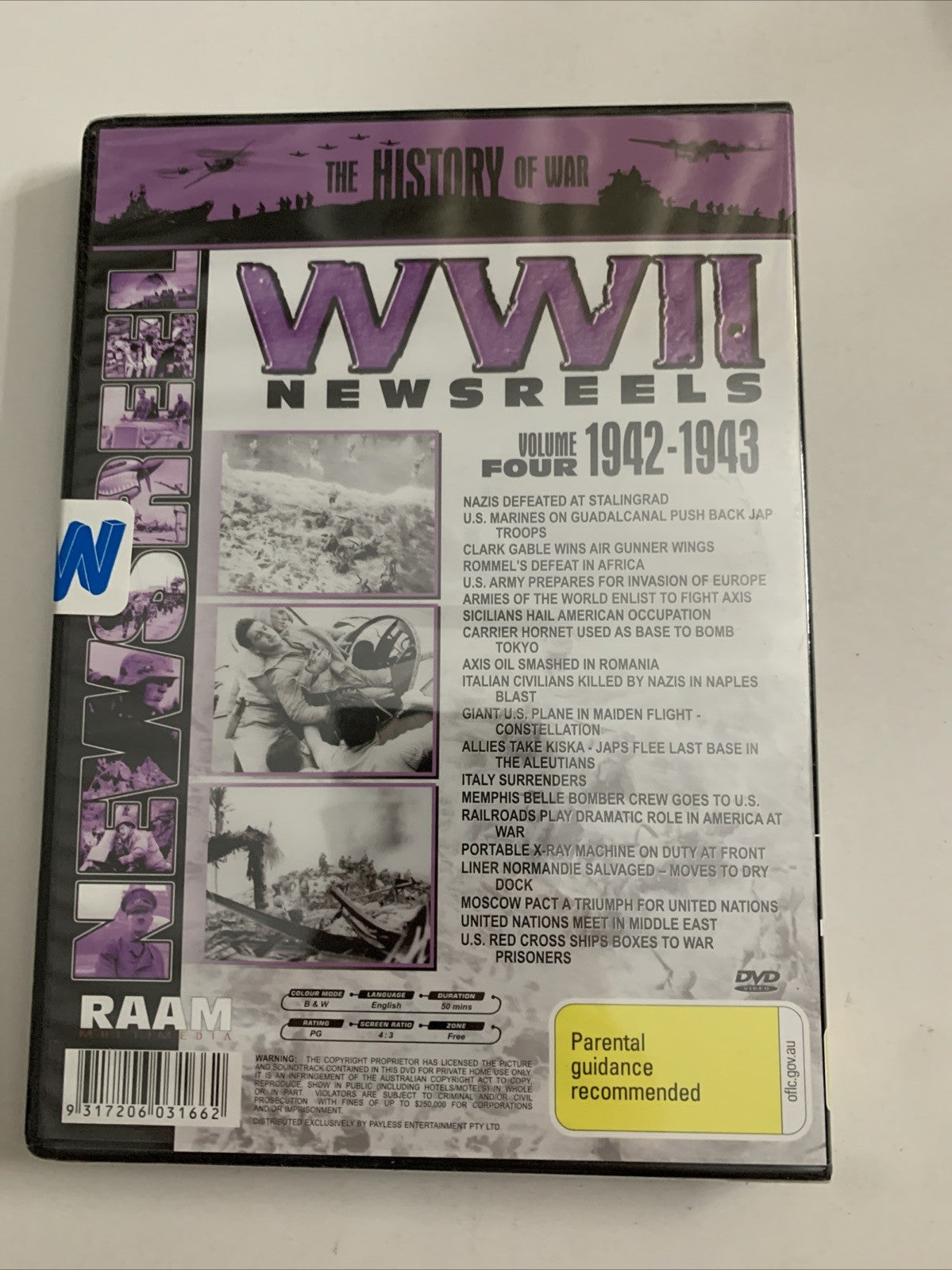 WWII Newsreels Volume Four: 1942-1943 (DVD) All Regions NEW