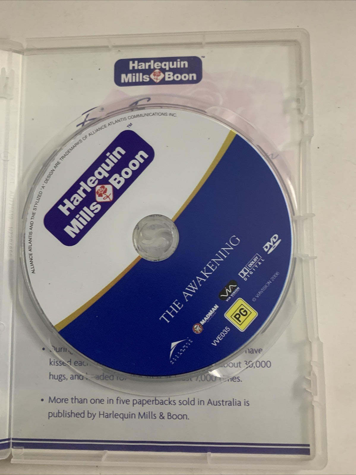 Mills & Boon The Awakening (DVD, 1995) Cynthia Geary, David Beecroft Region 4