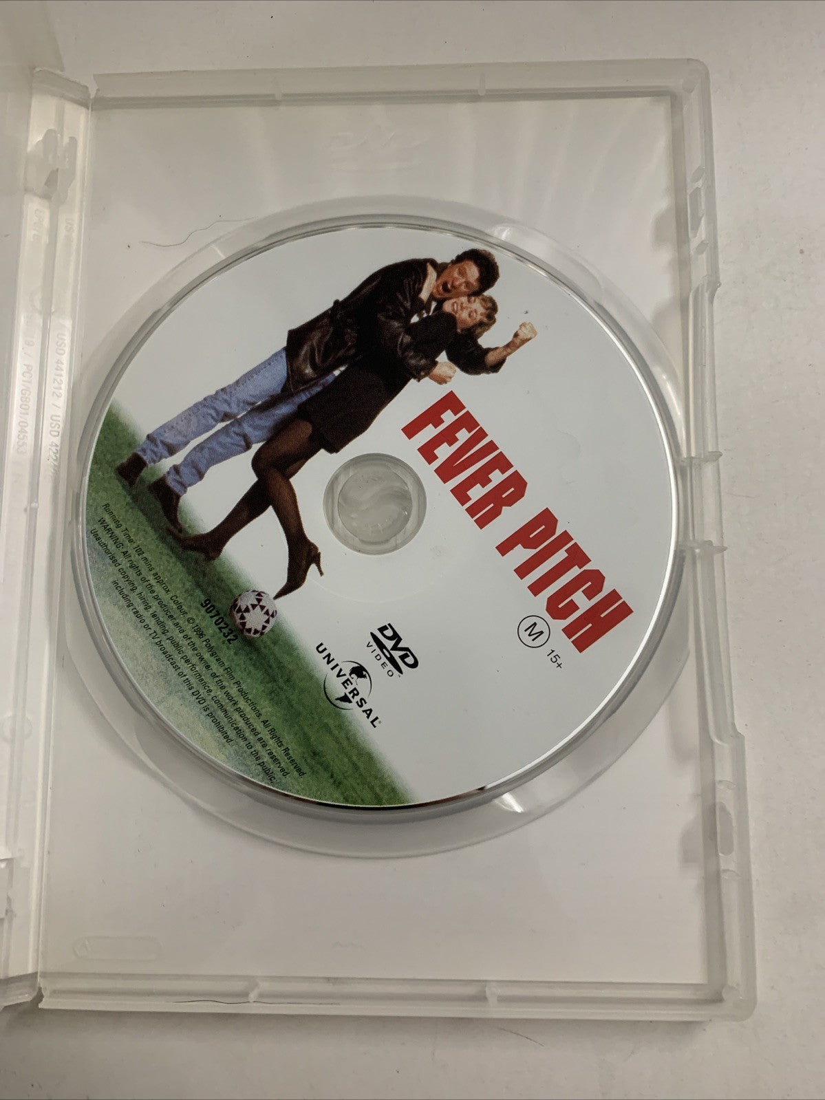 Fever Pitch (DVD, 1996) Ruth Gemmell, Holly Aird, Colin Firth Region 4