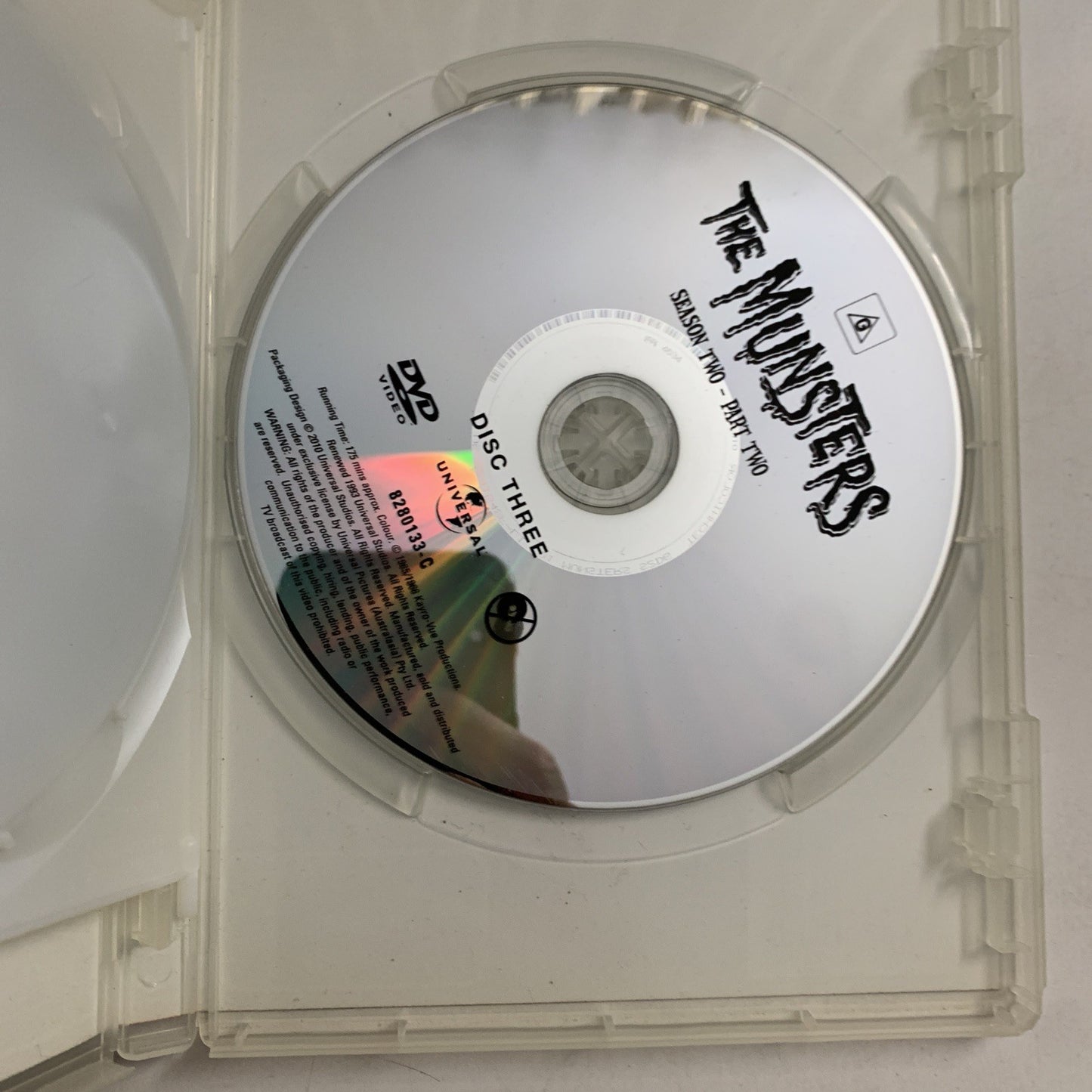 The Munsters: Season 2 Part 2 (DVD, 1965) Region 4 &2