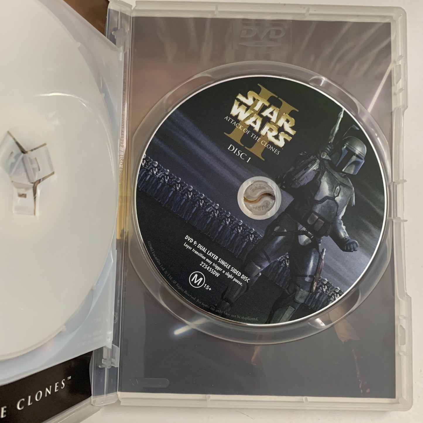 Star Wars Episode II: Attack Of The Clones (DVD, 2001) Region 4