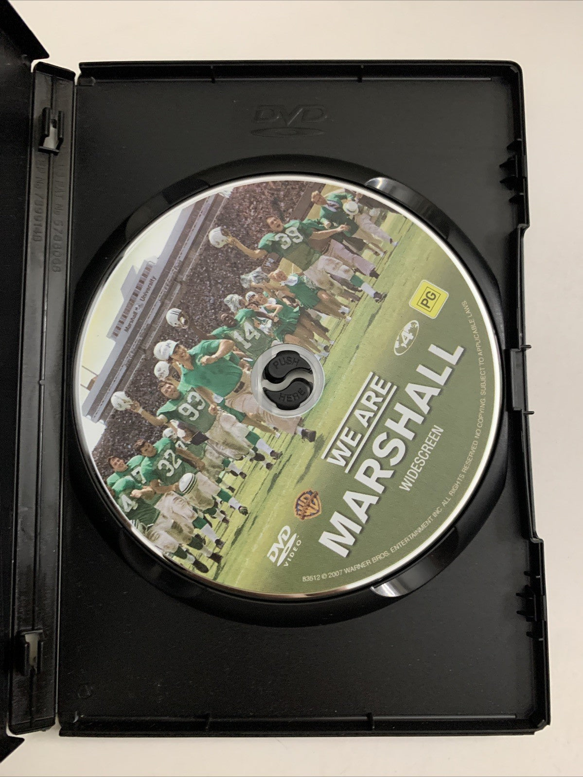 We Are Marshall (DVD, 2006) True Story Matthew McConaughey Region 4