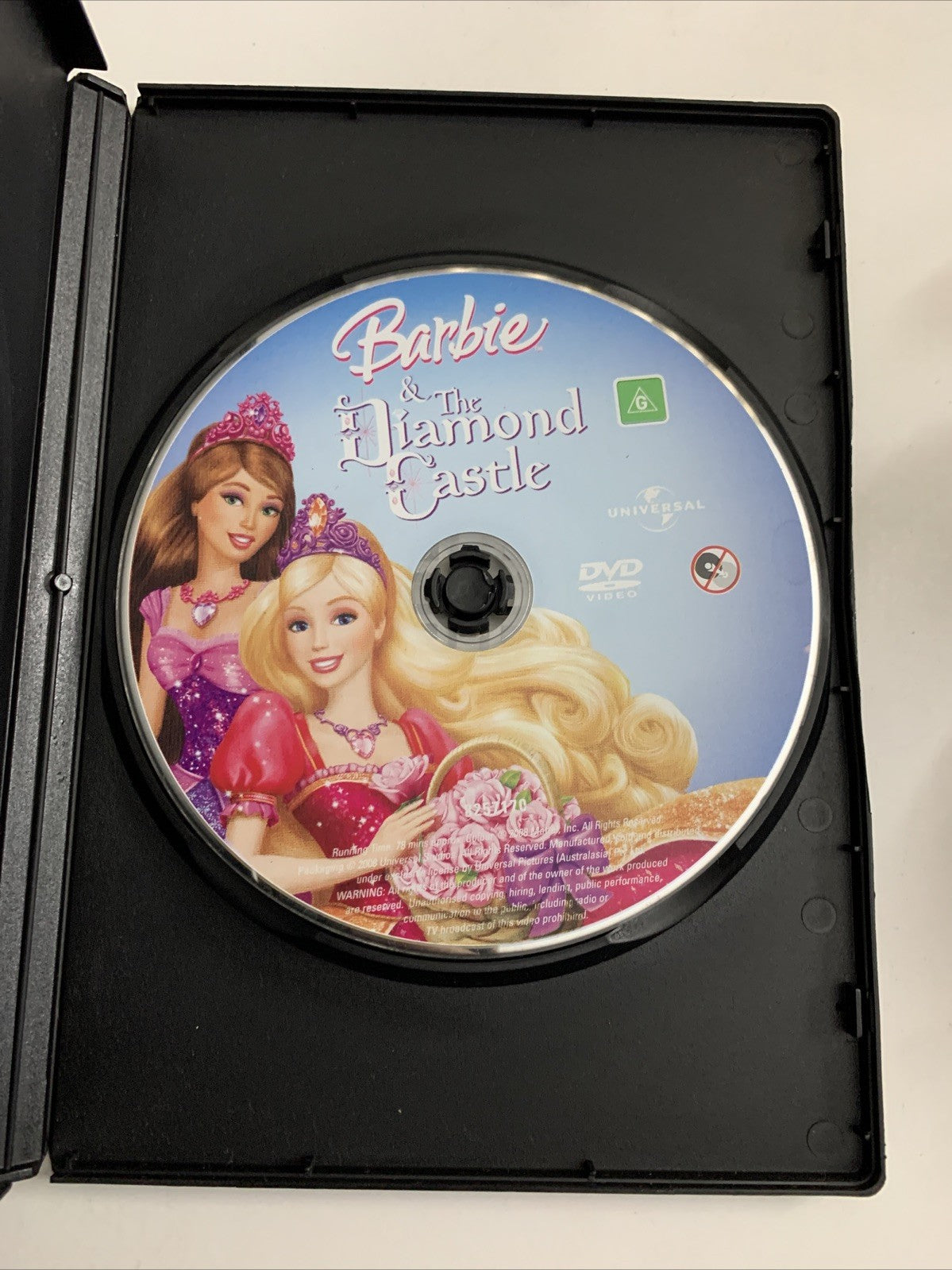 Barbie And The Diamond Castle (DVD, 2008) Animated Movie Region 4 &2