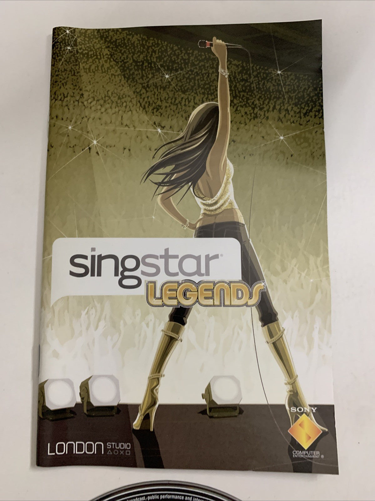 SingStar Legends PS2 PlayStation 2 PAL Game Complete